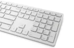 Dell   Keyboard and Mouse   KM5221W Pro   Keyboard and Mouse Set   Wireless   Mouse included   Russian   White   2.4 GHz