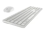Dell   Keyboard and Mouse   KM5221W Pro   Keyboard and Mouse Set   Wireless   Mouse included   Russian   White   2.4 GHz
