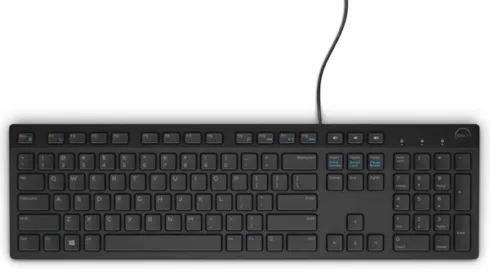 Dell   Keyboard   KB216   Multimedia   Wired   NORD   Black