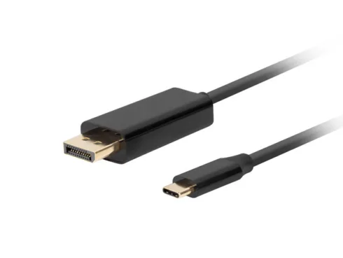 Lanberg USB-C to DisplayPort Cable, 3 m 4K/60Hz, Black   Lanberg   USB-C to DisplayPort Cable   CA-CMDP-10CU-0030-BK   3 m