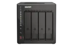 QNAP   4-Bay desktop NAS   TS-453E-8G   Up to 4 HDD/SSD Hot-Swap   Intel Celeron   J6412 Quad-Core   Processor frequency 2.6 GHz   8 GB