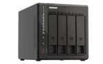 QNAP   4-Bay desktop NAS   TS-453E-8G   Up to 4 HDD/SSD Hot-Swap   Intel Celeron   J6412 Quad-Core   Processor frequency 2.6 GHz   8 GB