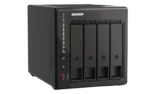 QNAP   4-Bay desktop NAS   TS-453E-8G   Up to 4 HDD/SSD Hot-Swap   Intel Celeron   J6412 Quad-Core   Processor frequency 2.6 GHz   8 GB
