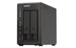 QNAP   2-Bay desktop NAS   TS-253E-8G   Intel Celeron   J6412 4-core   Processor frequency 2.6 GHz   8 GB