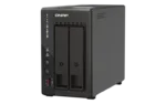 QNAP   2-Bay desktop NAS   TS-253E-8G   Intel Celeron   J6412 4-core   Processor frequency 2.6 GHz   8 GB