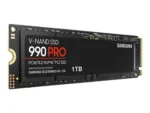 Samsung 990 PRO SSD, M.2 2280, su matmenimis ir svoriu