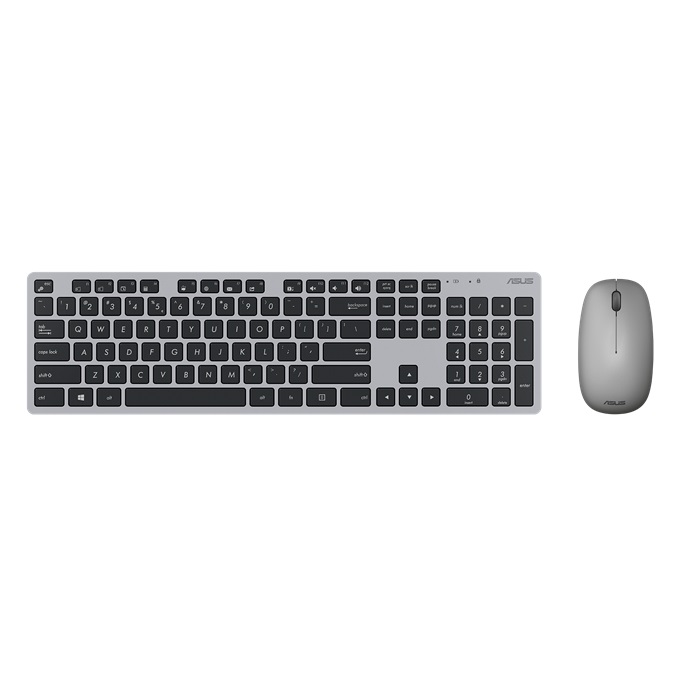382286-90xb0430-bkm1s0-4711081636168-0.webp Asus W5000 Keyboard and Mouse Set Wireless Mouse included EN Grey 460 g