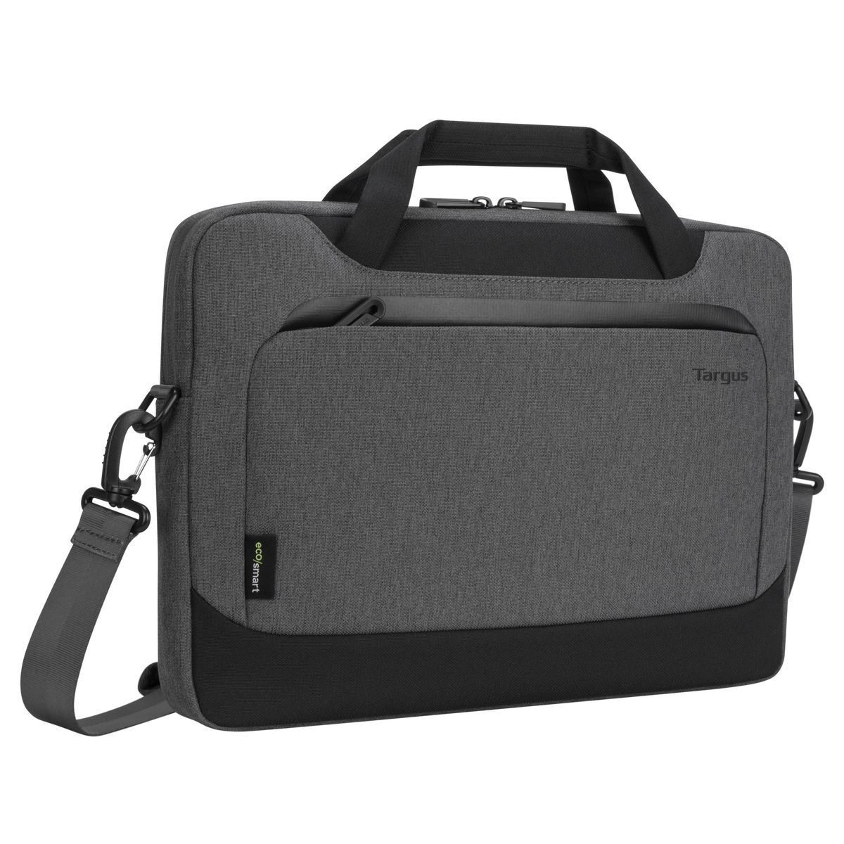 383336-tbs92502gl-5051794029864-0.webp Targus Cypress Slimcase with EcoSmart Fits up to size 15.6 ” Grey Shoulder strap