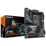 Gigabyte   Z790 GAMING X AX 1.0 M/B   Processor family Intel   Processor socket  LGA1700   DDR5 DIMM   Memory slots 4   Supported hard disk drive interfaces 	SATA, M.2   Number of SATA connectors 6   Chipset Z790 Express   ATX