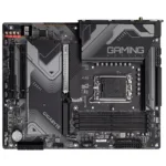 Gigabyte   Z790 GAMING X AX 1.0 M/B   Processor family Intel   Processor socket  LGA1700   DDR5 DIMM   Memory slots 4   Supported hard disk drive interfaces 	SATA, M.2   Number of SATA connectors 6   Chipset Z790 Express   ATX
