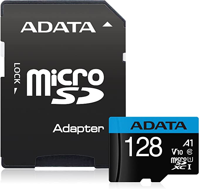 383848-ausdx128guicl10a1-ra1-4713218461940-0.webp ADATA Premier microSDXC 128 GB atminties kortelė, klasė 10