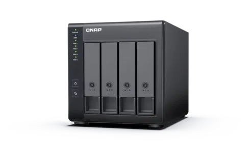 QNAP   4-Bay   TR-004   Up to 4 HDD/SSD Hot-Swap   Micro processor with hardware RAID