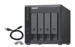 QNAP   4-Bay   TR-004   Up to 4 HDD/SSD Hot-Swap   Micro processor with hardware RAID