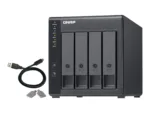 QNAP   4-Bay   TR-004   Up to 4 HDD/SSD Hot-Swap   Micro processor with hardware RAID