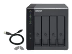 QNAP   4-Bay   TR-004   Up to 4 HDD/SSD Hot-Swap   Micro processor with hardware RAID