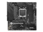 MSI   MAG B650M MORTAR WIFI   Processor family AMD   Processor socket AM5   DDR5 DIMM   Memory slots 4   Supported hard disk drive interfaces 	SATA, M.2   Number of SATA connectors 6   Chipset 	AMD B650   mATX