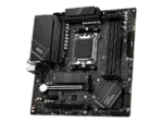 MSI   PRO B650M-A WIFI   Processor family AMD   Processor socket AM5   DDR5 DIMM   Memory slots 4   Supported hard disk drive interfaces 	SATA, M.2   Number of SATA connectors 4   Chipset AMD B650   mATX
