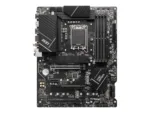 MSI   PRO Z790-P WIFI   Processor family Intel   Processor socket  LGA1700   DDR5 DIMM   Memory slots 4   Supported hard disk drive interfaces SATA, M.2   Number of SATA connectors 6   Chipset Intel Z790   ATX