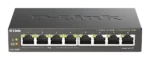 D-Link   8-Port Gigabit PoE Switch (4xPoE)   DGS-1008P   Unmanaged   Desktop   Power supply type External