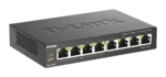 D-Link   8-Port Gigabit PoE Switch (4xPoE)   DGS-1008P   Unmanaged   Desktop   Power supply type External