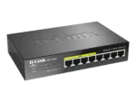 D-Link   8-Port Gigabit PoE Switch (4xPoE)   DGS-1008P   Unmanaged   Desktop   Power supply type External