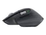 Logitech MX MASTER 3S pelė, šoninis vaizdas su matomais mygtukais