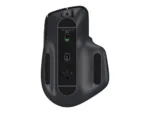 Logitech MX MASTER 3S pelė, šoninis vaizdas su mygtukais ir ratuku
