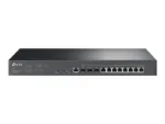 Omada VPN Router with 10G Ports   ER8411   10/100/1000 Mbit/s   Ethernet LAN (RJ-45) ports 8   Mesh Support No   MU-MiMO No   4G