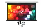 Elite Screens   Electric Premium Saker Series Screen   SK135XHW-E18   Diagonal 135 ”   16:9   Viewable screen width (W) 299 cm   White