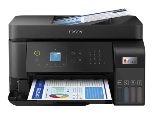 Epson   Multifunctional printer   EcoTank L5590   Inkjet   Colour   Inkjet Multifunctional Printer   A4   Wi-Fi   Black