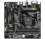 Gigabyte   B550M DS3H AC 1.0/1.1/1.2/1.3/1.5 M/B   Processor family AMD   Processor socket AM4   DDR4 DIMM   Memory slots 4   Supported hard disk drive interfaces SATA, M.2   Number of SATA connectors 4   Chipset AMD B550   Micro ATX