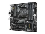 Gigabyte   B550M DS3H AC 1.0/1.1/1.2/1.3/1.5 M/B   Processor family AMD   Processor socket AM4   DDR4 DIMM   Memory slots 4   Supported hard disk drive interfaces SATA, M.2   Number of SATA connectors 4   Chipset AMD B550   Micro ATX