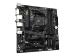 Gigabyte   B550M DS3H AC 1.0/1.1/1.2/1.3/1.5 M/B   Processor family AMD   Processor socket AM4   DDR4 DIMM   Memory slots 4   Supported hard disk drive interfaces SATA, M.2   Number of SATA connectors 4   Chipset AMD B550   Micro ATX