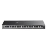 TP-LINK   etStream 16-Port Gigabit Smart Switch with 8-Port PoE+   TL-SG2016P   Web managed   Desktop   Power supply type External