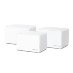 AX3000 Whole Home Mesh WiFi 6 System with PoE   Halo H80X (3-Pack)   802.11ax   574+2402 Mbit/s   10/100/1000 Mbit/s   Ethernet LAN (RJ-45) ports 3   Mesh Support Yes   MU-MiMO Yes   No mobile broadband   Antenna type Internal