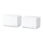 AX3000 Whole Home Mesh WiFi 6 System with PoE   Halo H80X (2-Pack)   802.11ax   574+2402 Mbit/s   10/100/1000 Mbit/s   Ethernet LAN (RJ-45) ports 3   Mesh Support Yes   MU-MiMO Yes   No mobile broadband   Antenna type Internal