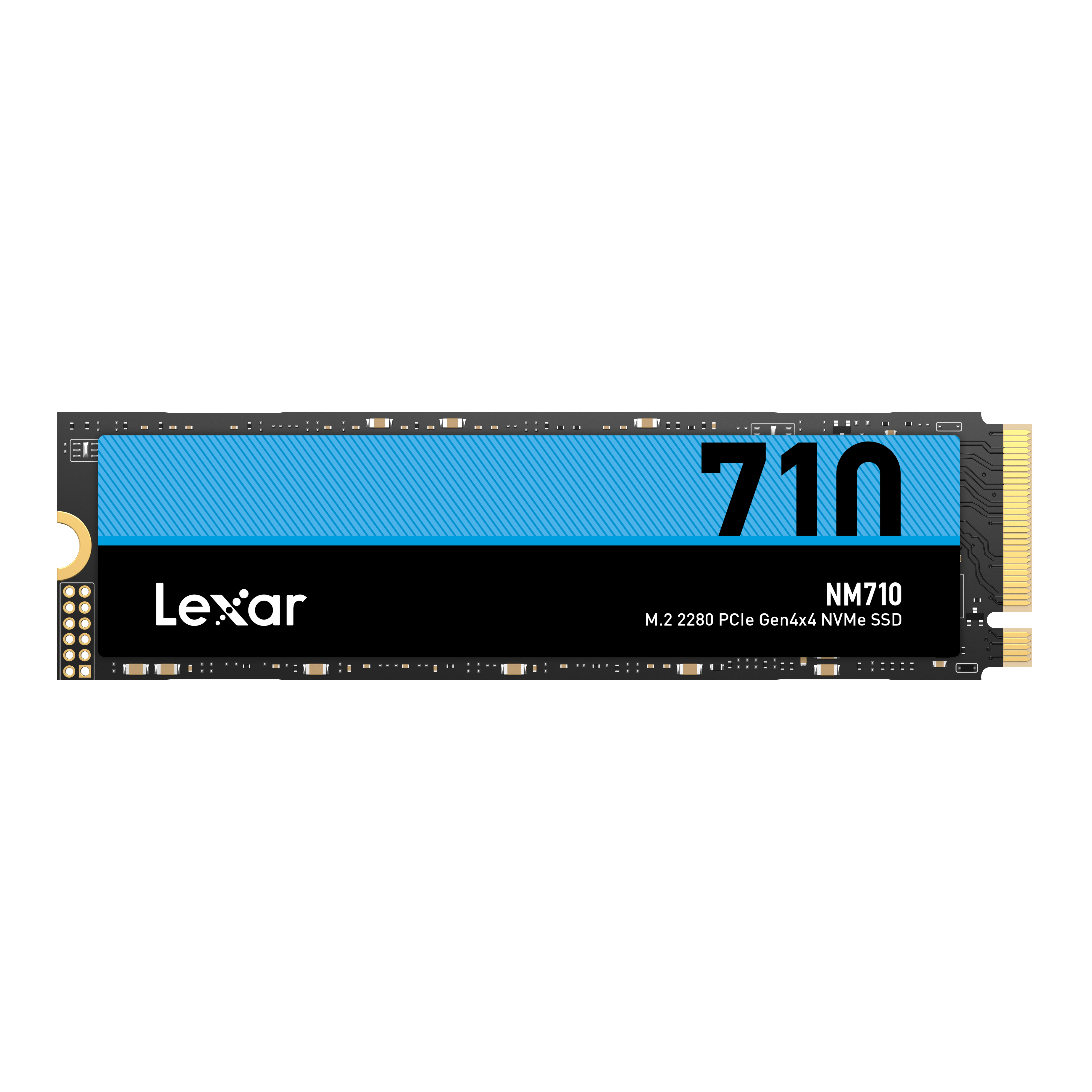389272-lnm710x002t-rnnng-843367129713-0.webp Lexar M.2 NVMe SSD NM710 2000 GB, PCIe Gen4x4, skaitymo greitis 4850 MB/s