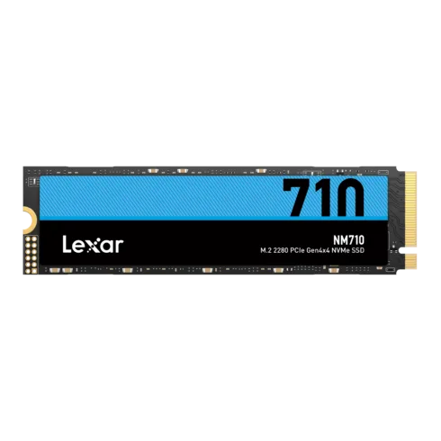 Lexar M.2 NVMe SSD NM710 1000 GB, PCIe Gen4x4, skaitymo greitis 5000 MB/s