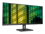 AOC   Monitor   U34E2M   34 ”   VA   WQHD   21:9   100 Hz   4 ms   3440 x 1440   300 cd/m²   HDMI ports quantity 2   Black