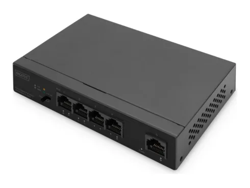 Digitus   4 Port Gigabit PoE Switch   DN-95330-1   Unmanaged   Desktop