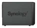 Synology   DS223   Up to 2 HDD/SSD Hot-Swap   Realtek   RTD1619B   Processor frequency 1.7 GHz   2 GB   DDR4