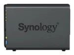 Synology   DS223   Up to 2 HDD/SSD Hot-Swap   Realtek   RTD1619B   Processor frequency 1.7 GHz   2 GB   DDR4