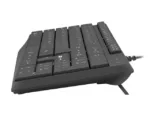 Natec   Keyboard   Nautilus NKL-1950   Keyboard   Wired   US   Black   USB Type-A   390 g