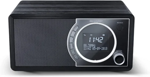 Sharp DR-450(BK) Digital Radio, FM/DAB/DAB+, Bluetooth 4.2, Alarm function, Midnight Black   Sharp   Digital Radio   DR-450(BK)   Bluetooth   Midnight Black