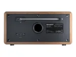 Sharp DR-450(BR) Digital Radio, FM/DAB/DAB+, Bluetooth 4.2, Alarm function, Brown   Sharp   Digital Radio   DR-450(BR)   Bluetooth   Brown