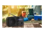 Sharp DR-P420(BK) Tokyo Portable Digital Radio, FM/DAB/DAB+, Bluetooth 5.0, USB or Battery Powered, Midnight Black   Sharp   Tokyo Portable Digital Radio   DR-P420(BK)   Bluetooth   Midnight Black