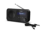 Sharp DR-P420(BK) Tokyo Portable Digital Radio, FM/DAB/DAB+, Bluetooth 5.0, USB or Battery Powered, Midnight Black   Sharp   Tokyo Portable Digital Radio   DR-P420(BK)   Bluetooth   Midnight Black