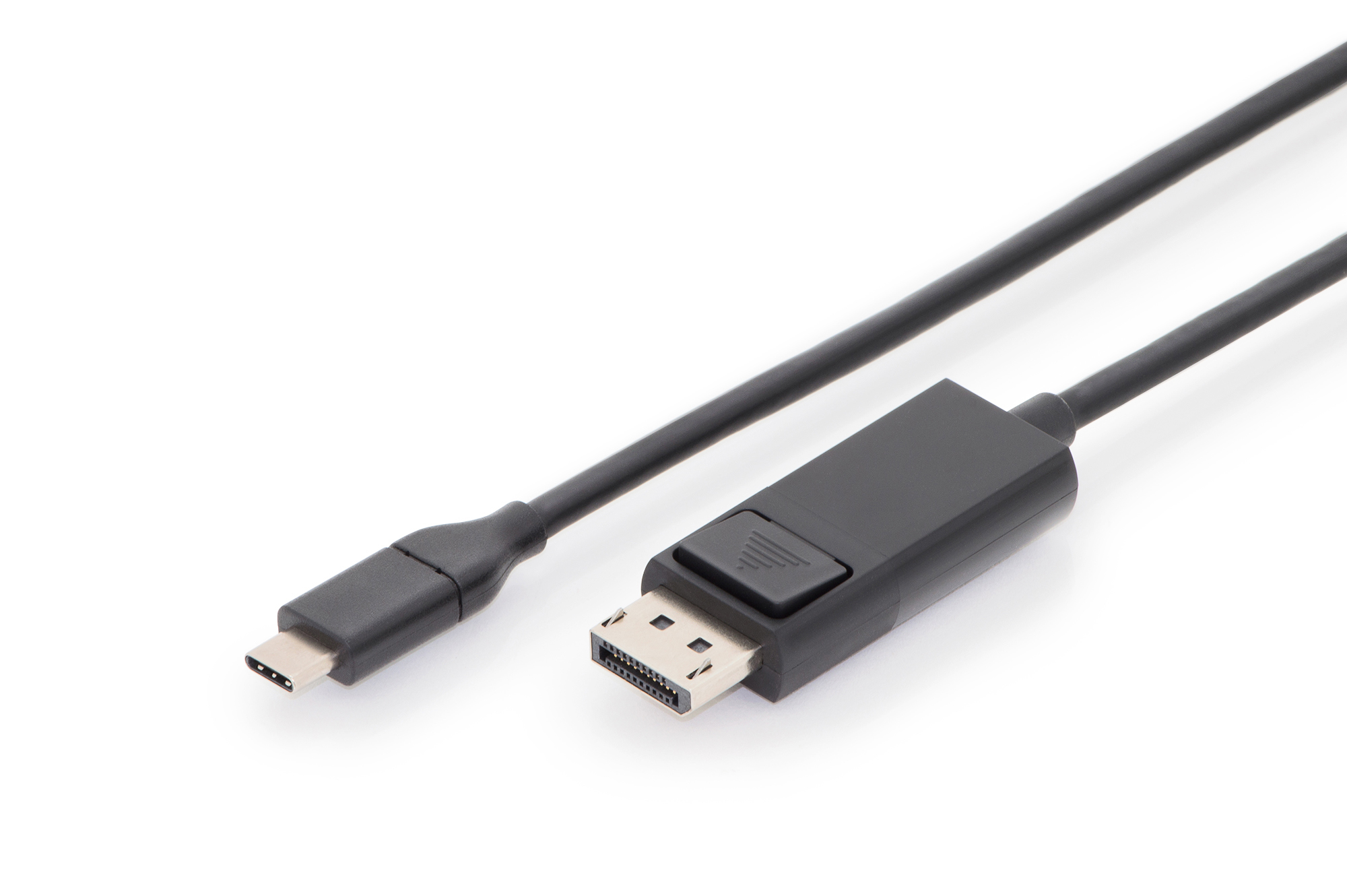 390813-ak-300333-020-s-4016032451365-0.webp Digitus USB Type-C adapter cable AK-300333-020-S USB-C DisplayPort USB-C to DP 2 m
