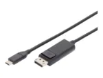 Digitus   USB Type-C adapter cable   AK-300333-020-S   USB-C   DisplayPort   USB-C to DP   2 m
