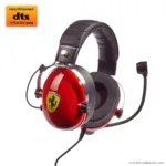 Thrustmaster   Gaming Headset   DTS T Racing Scuderia Ferrari Edition   Wired   Over-Ear   Red/Black